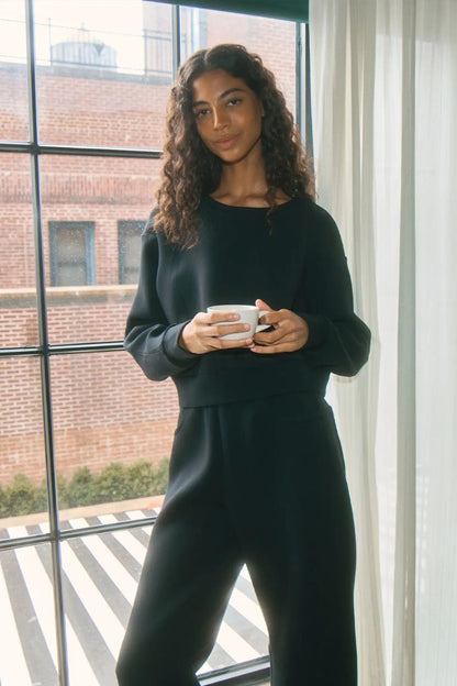 Jennie Sweatshirt in Onyx