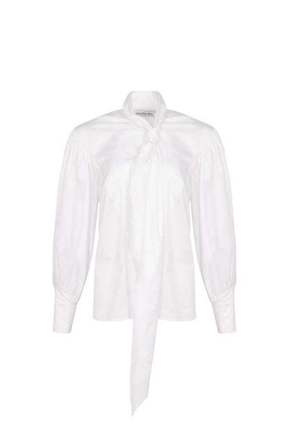 Shay Blouse in Bright White