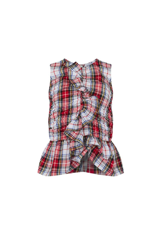Doering Top in Carlyle Plaid