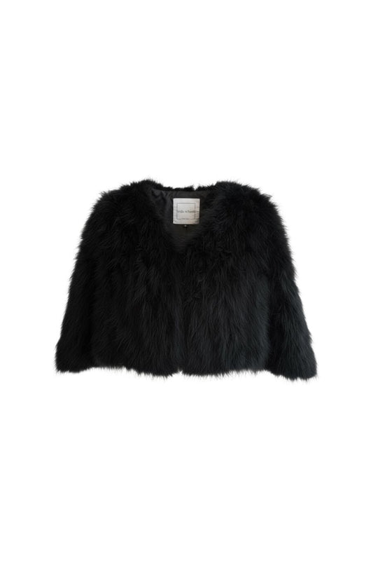 Feather Boloro in Black