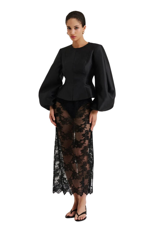 Vendela Blouse in Black