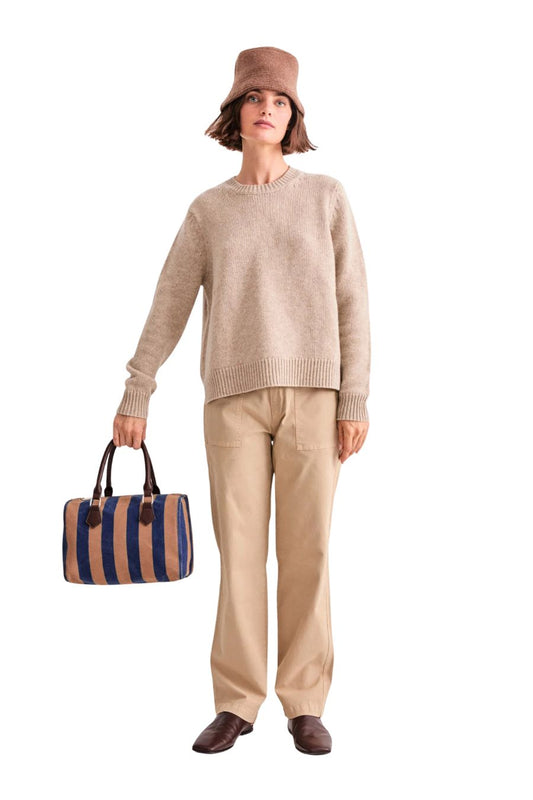 The Bonnie in Khaki Heather