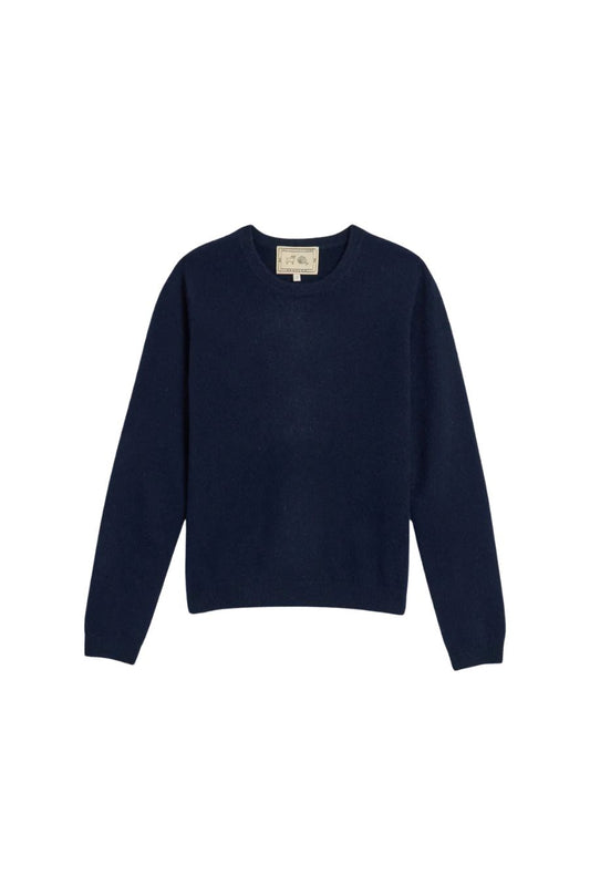 Lulu Cashmere Sweater in Navy