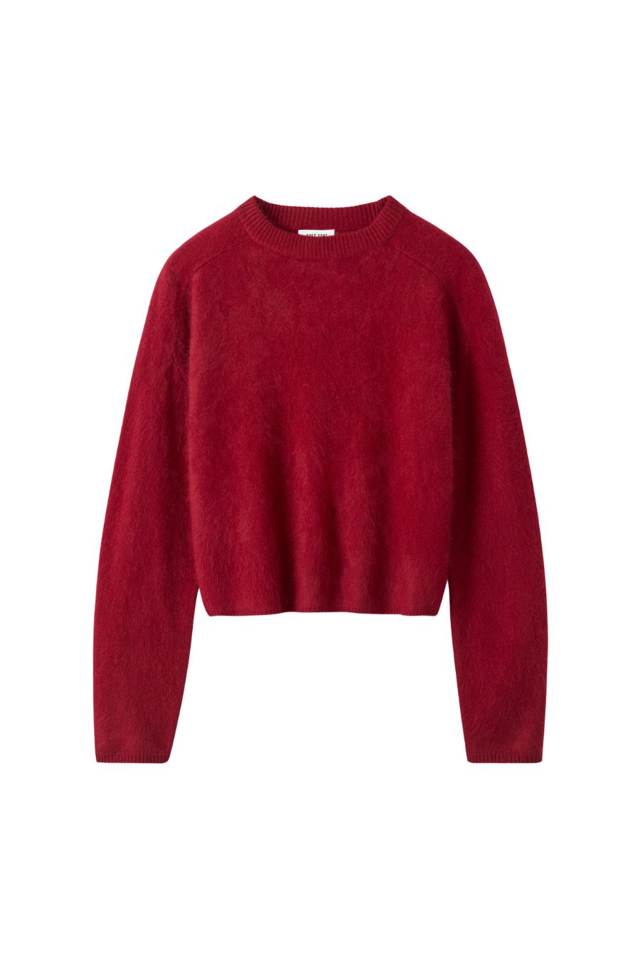 Brushed Crewneck in Dahlia