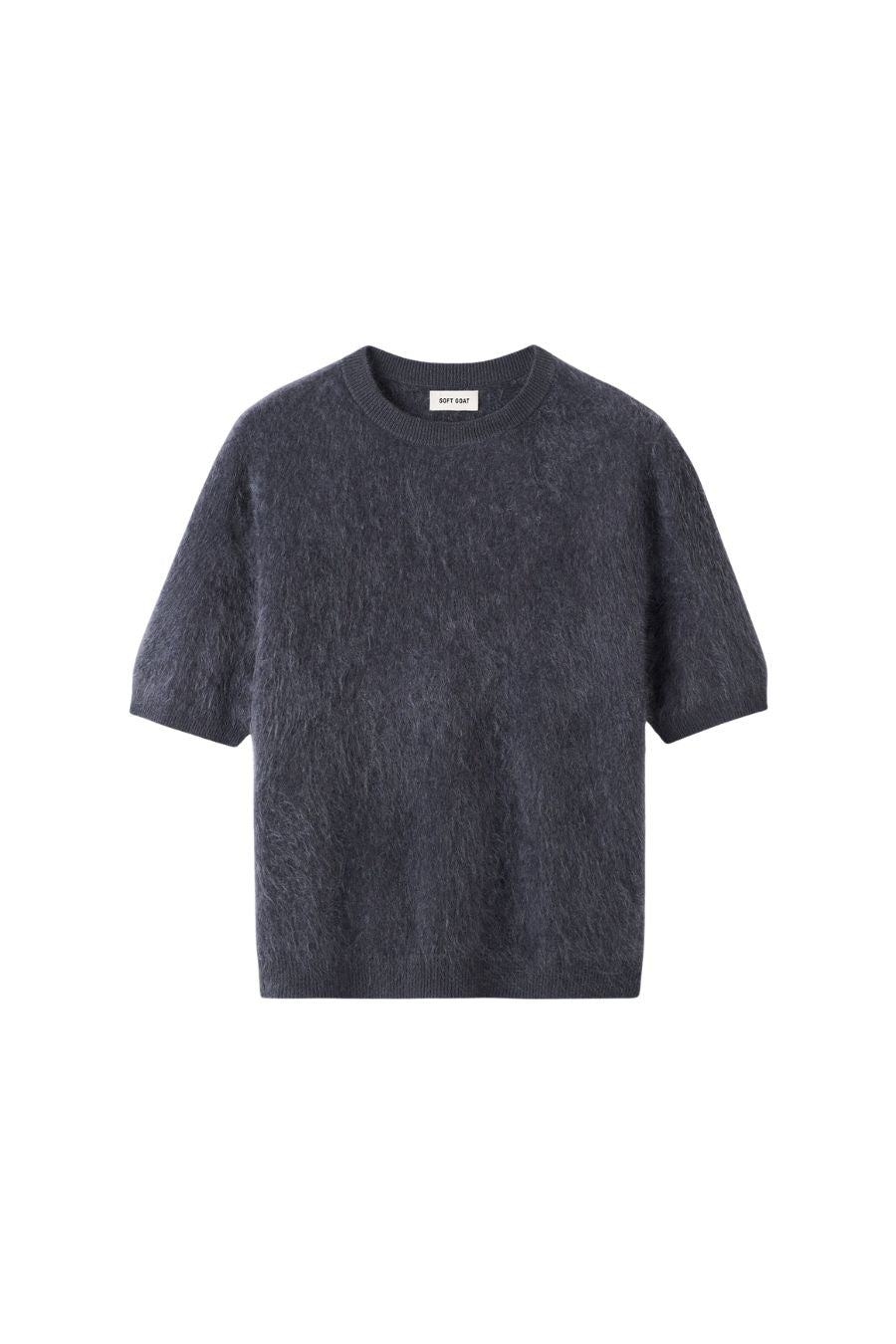 Brushed Short Sleeve in Anthracite