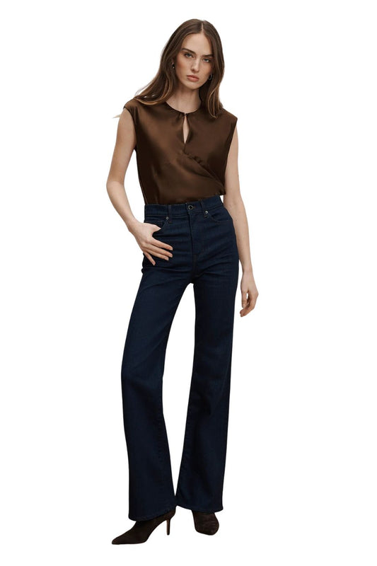 Sparrow Silk Blouse in Walnut