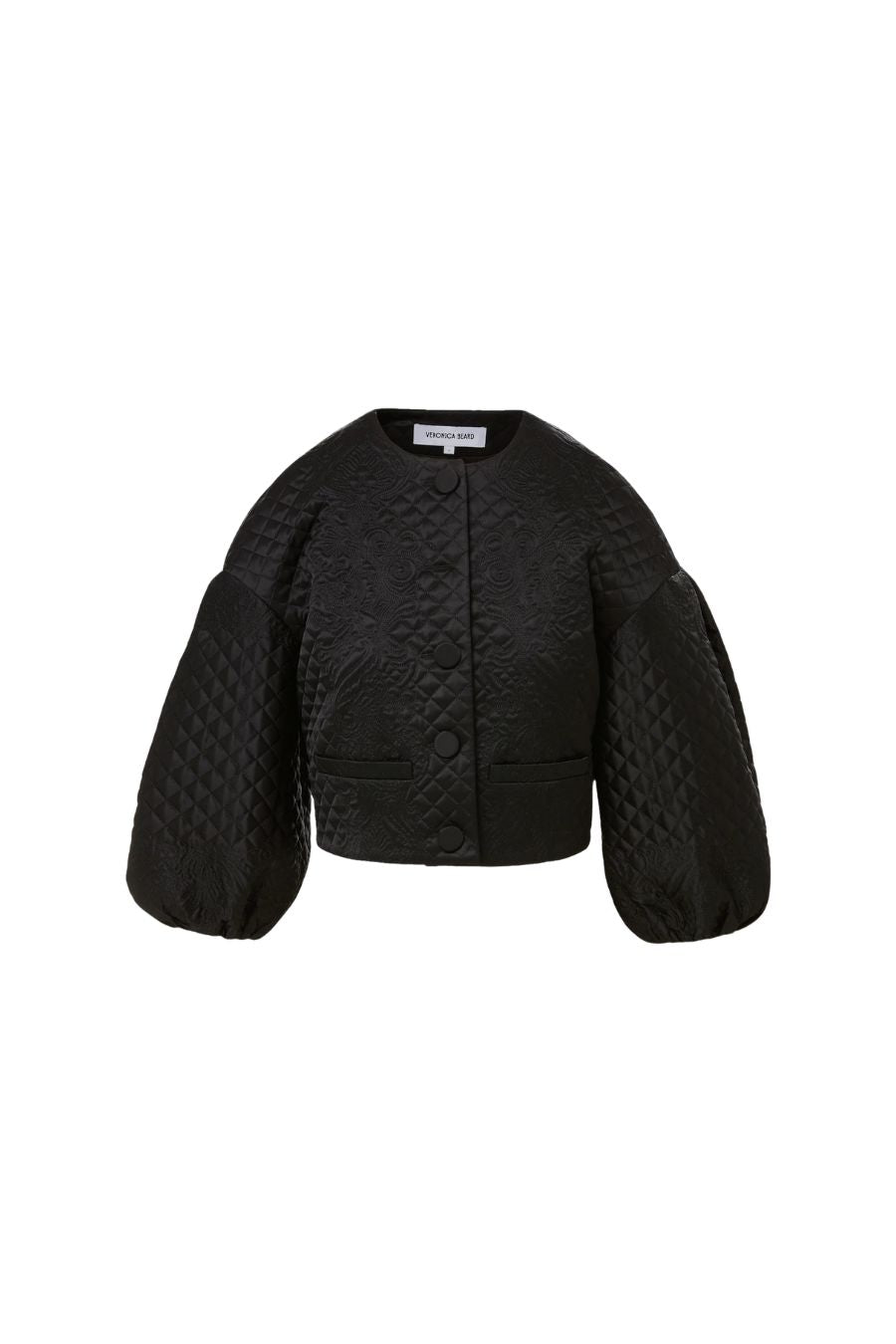 Drake Quilted Jacket in Black