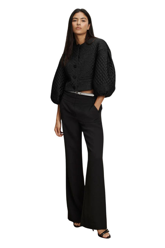 Drake Quilted Jacket in Black