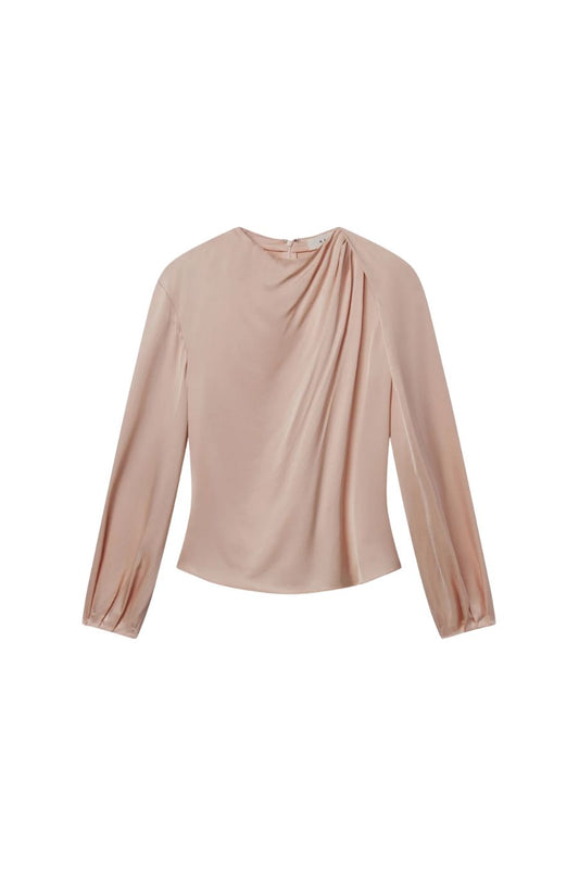 Blaire Top in Soft Pink Blush