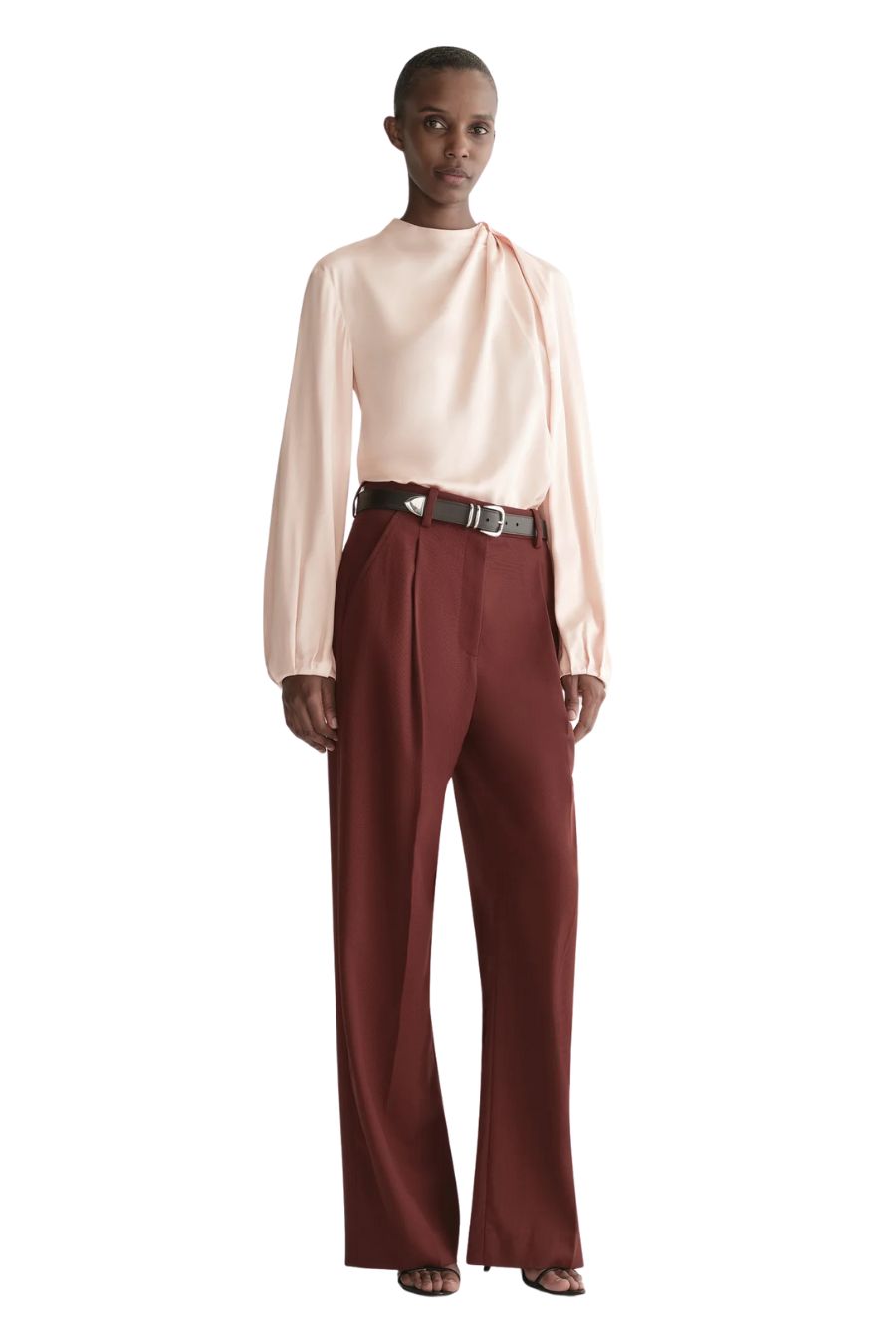 Blaire Top in Soft Pink Blush