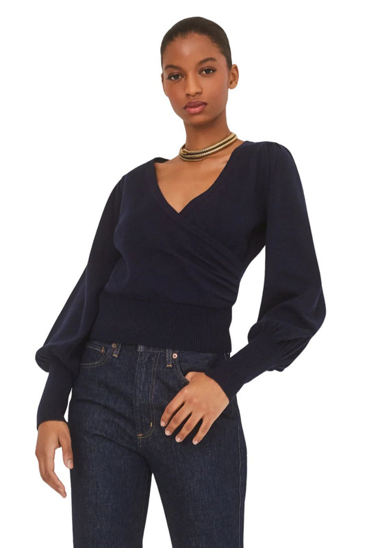 Ezra Top in Navy