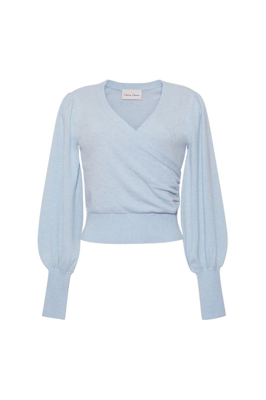 Ezra Top in Light Blue