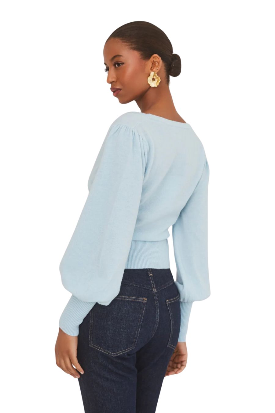 Ezra Top in Light Blue