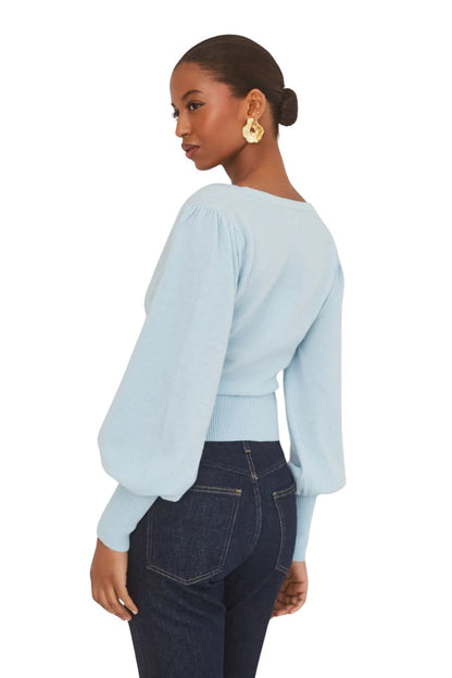 Ezra Top in Light Blue