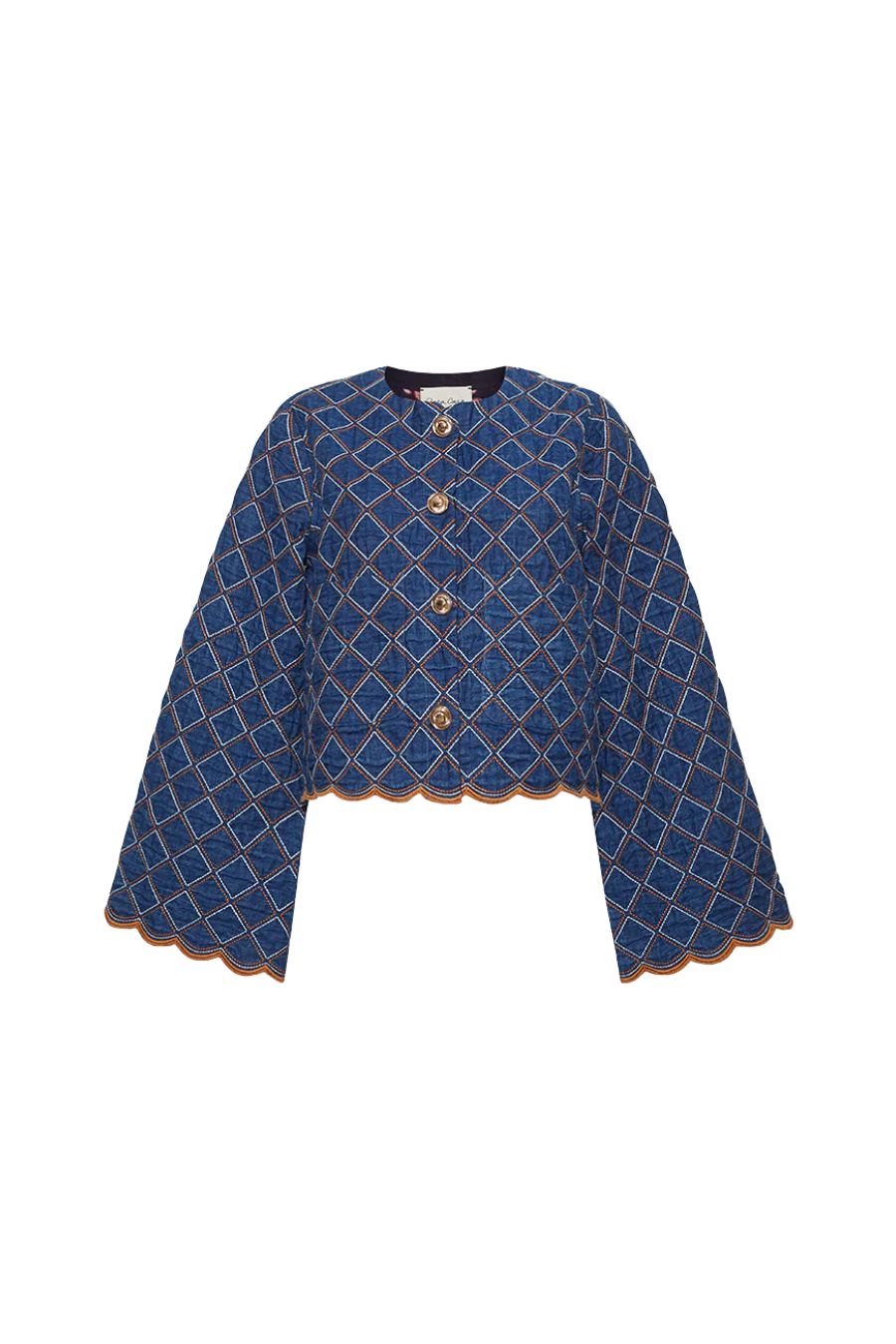 Marvis Jacket in Quilted Denim