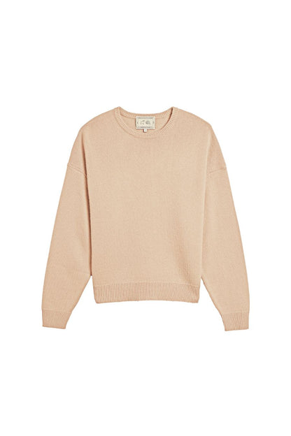 Artemis Cashmere Sweater in Cashew