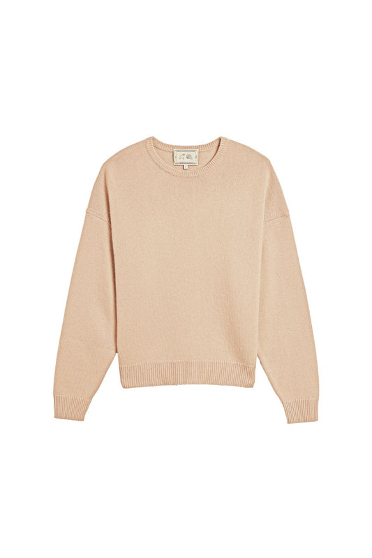 Artemis Cashmere Sweater in Cashew
