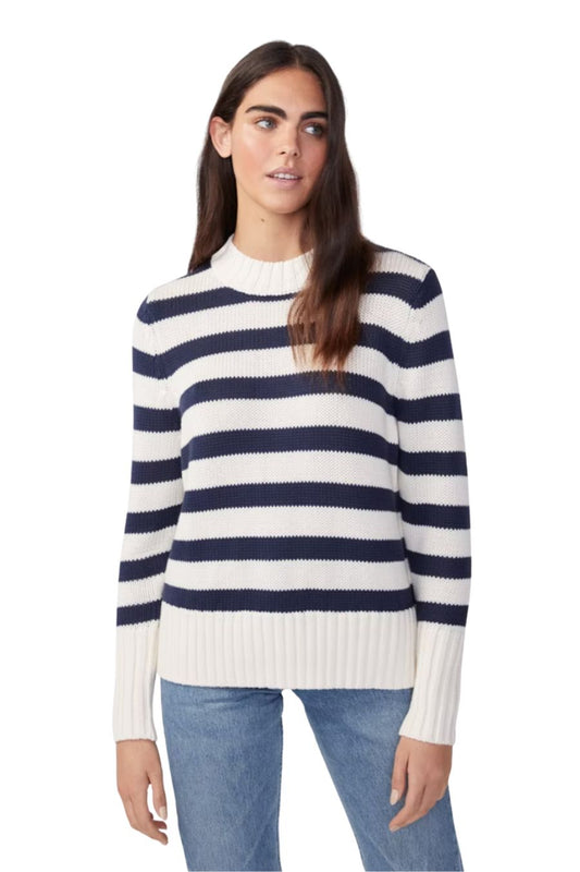 The Tatum in Cream/Navy