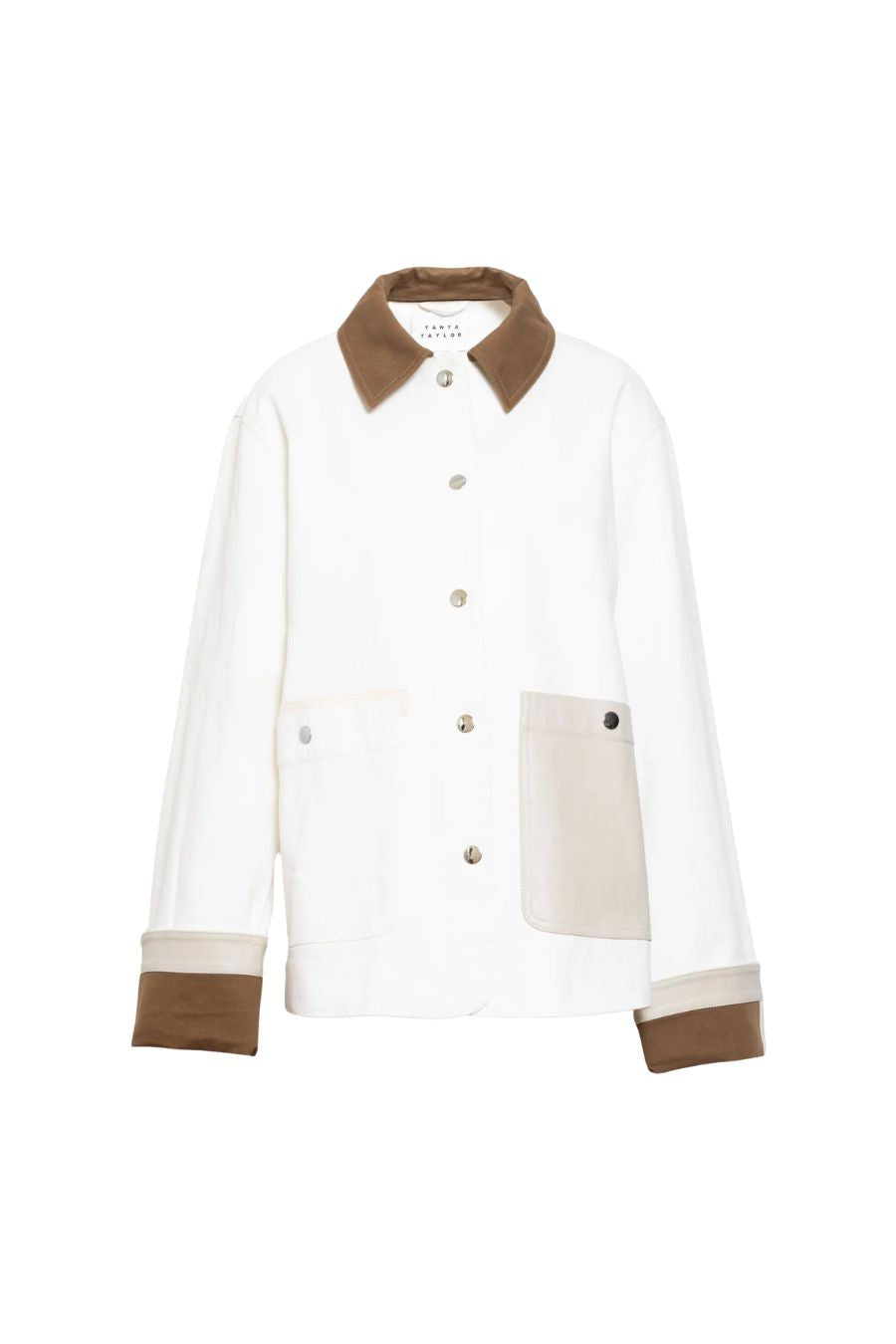 Troy Jacket in Chalk