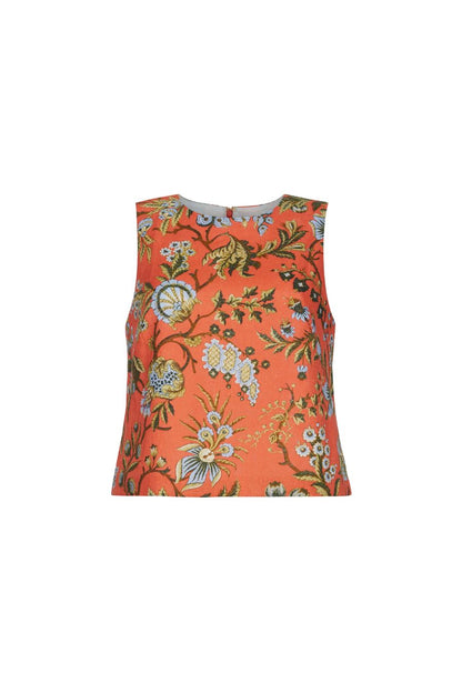 Mackenzie Top in Clover Orange