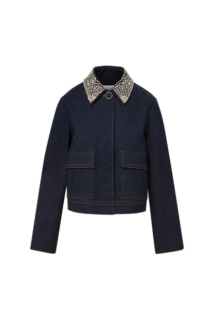 Barrington Denim Jacket in Midnight Wash