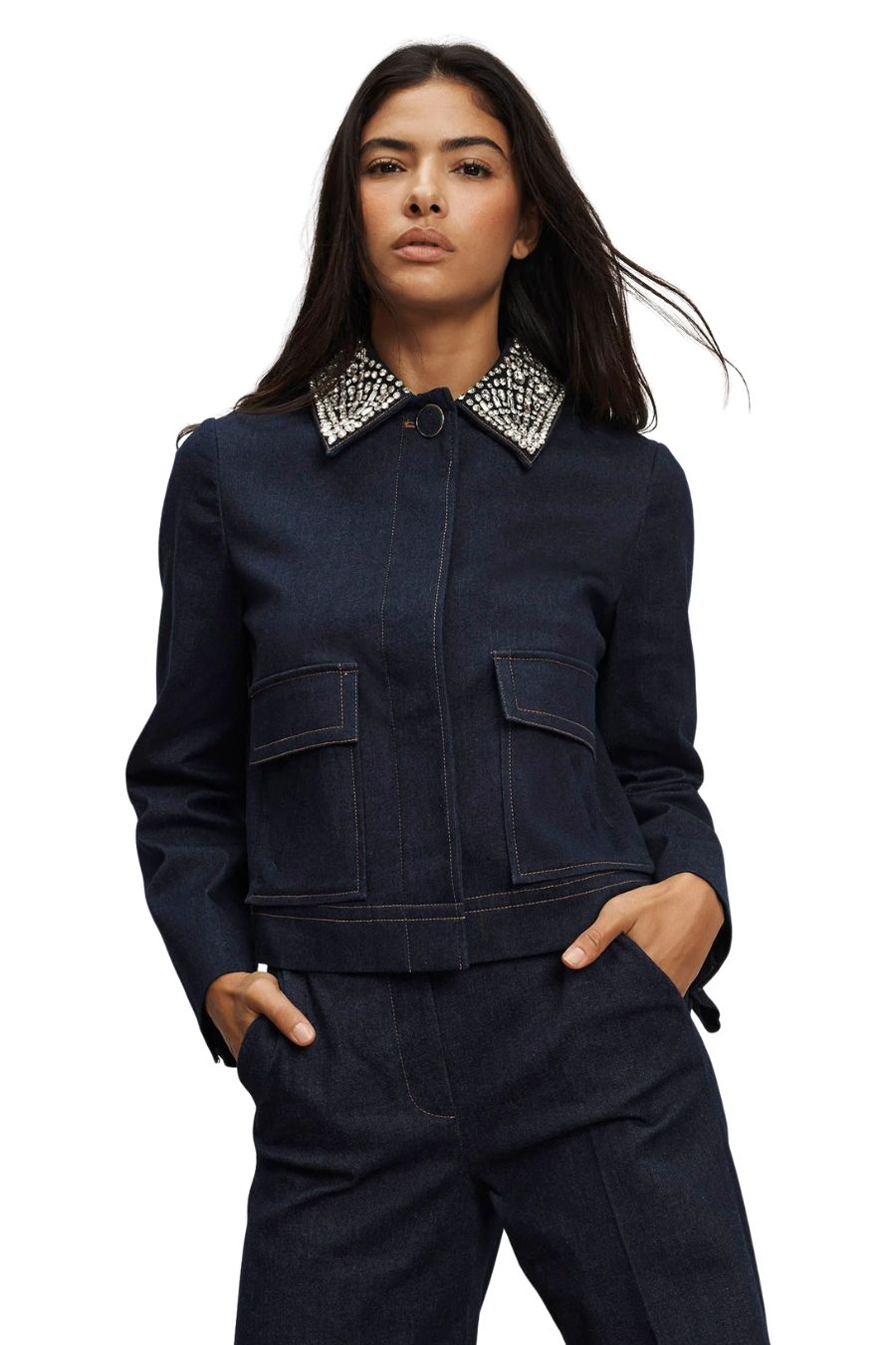 Barrington Denim Jacket in Midnight Wash