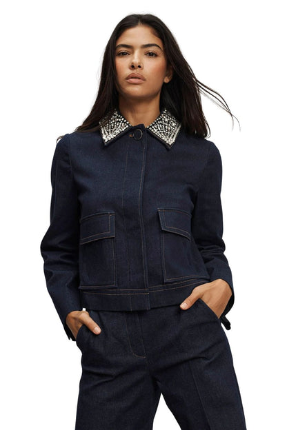 Barrington Denim Jacket in Midnight Wash