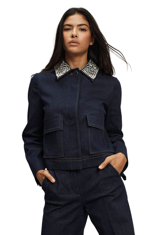 Barrington Denim Jacket in Midnight Wash