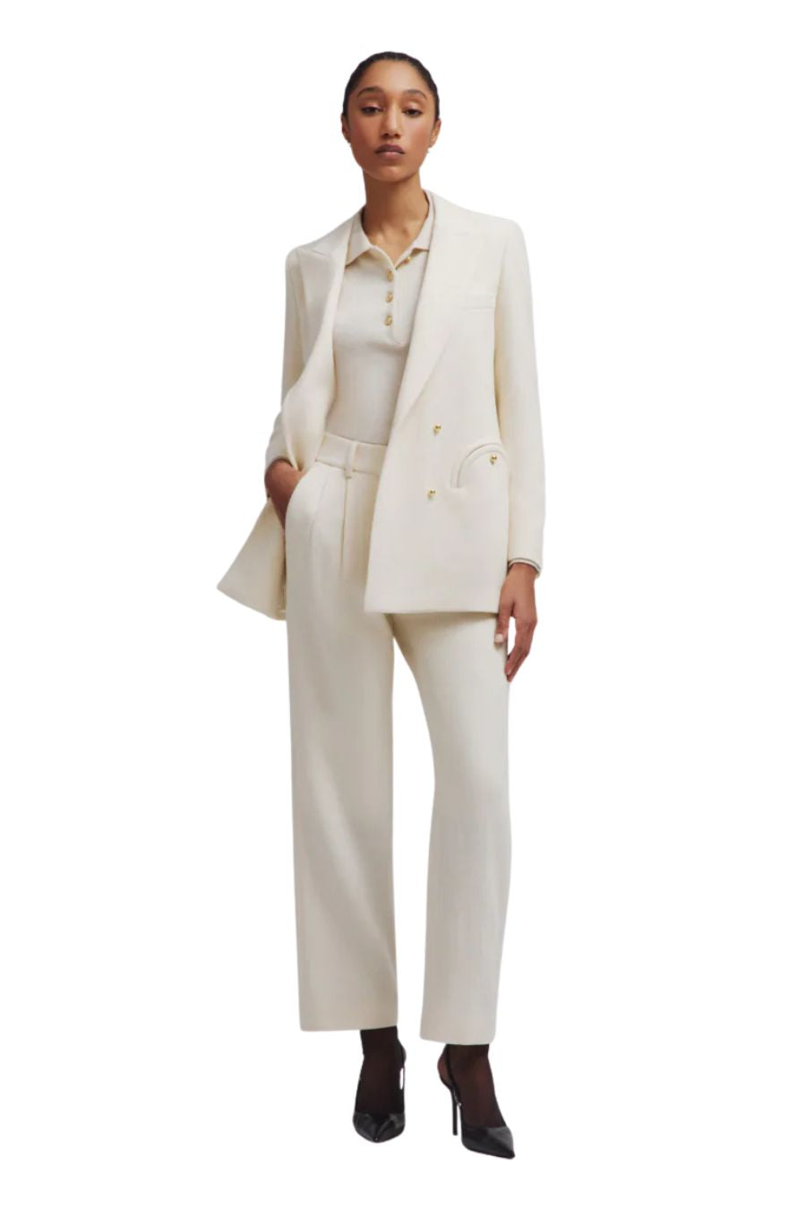 Everyday Blazer in Resolute Cream