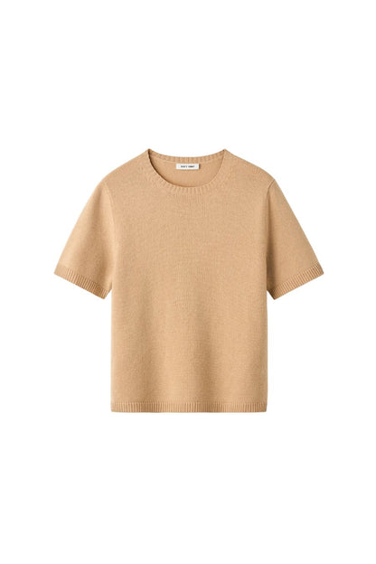 Oversized T-Shirt in Camel