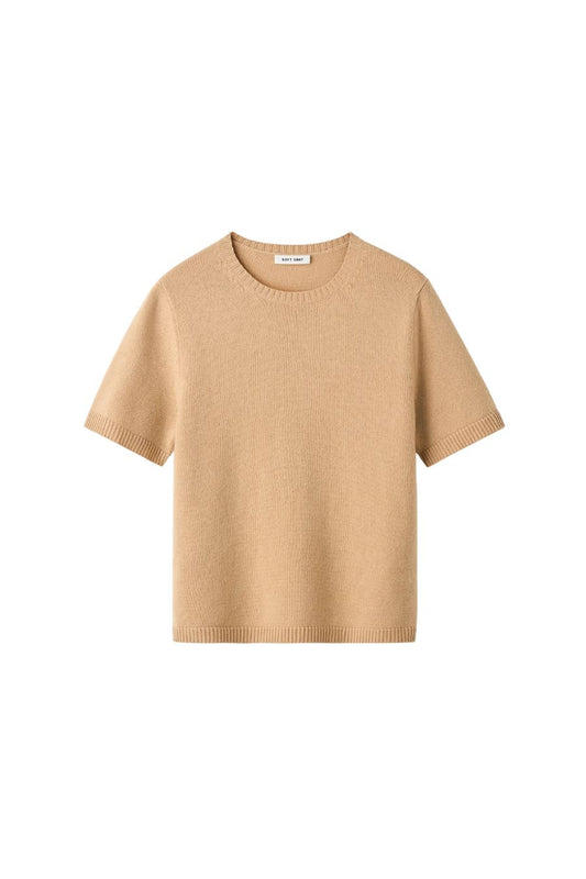 Oversized T-Shirt in Camel