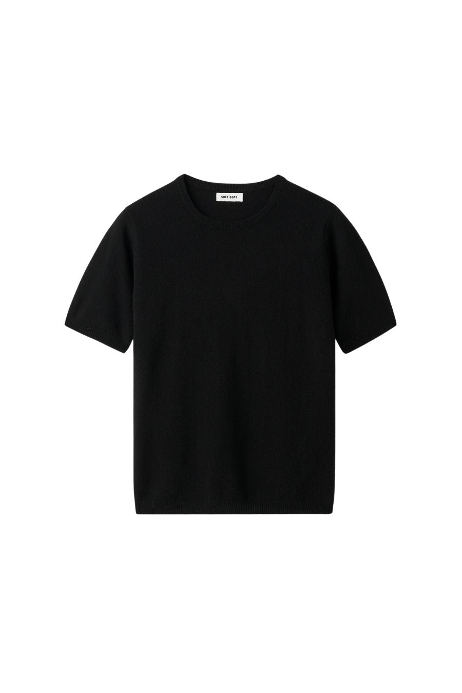 Short Sleeve Crewneck in Black