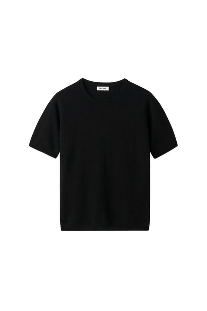 Short Sleeve Crewneck in Black