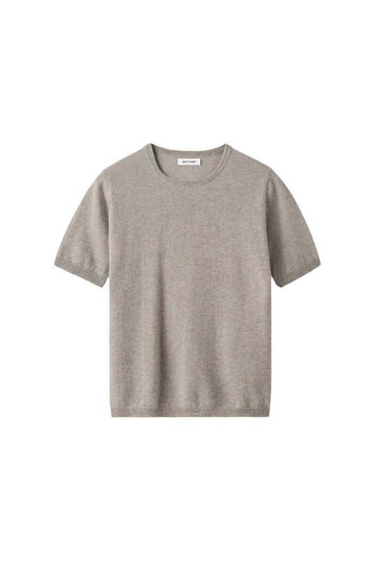 Short Sleeve Crewneck in Grey