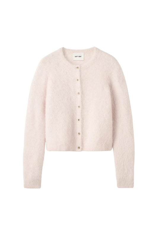 Alpaca Cardigan in Powder