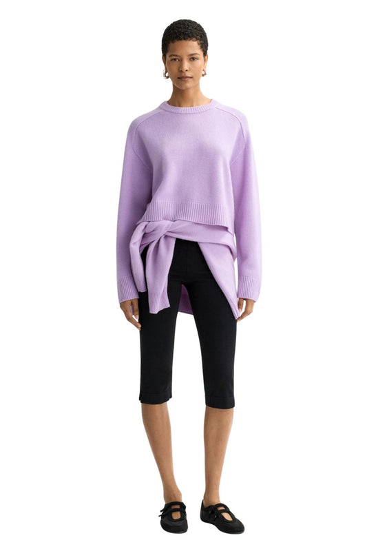 Cashmere Top in Lavender