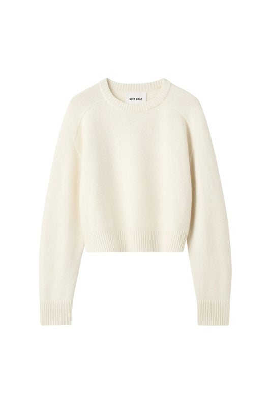 Cashmere Top in Feather White