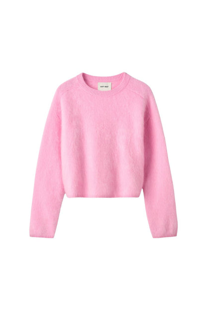 Brushed Crewneck in Pink