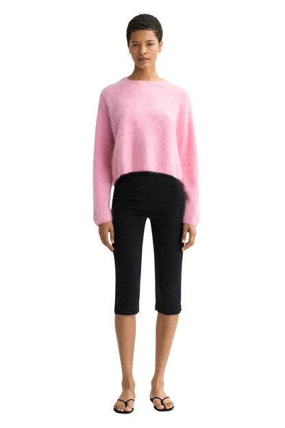 Brushed Crewneck in Pink