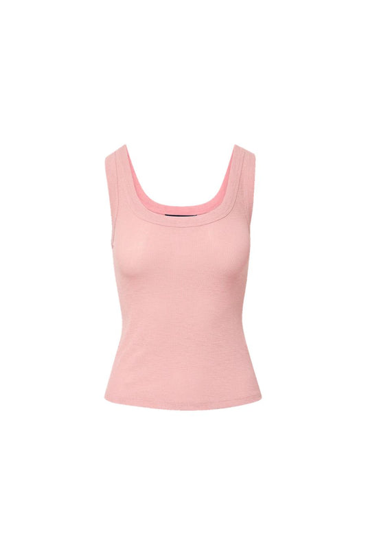 Belvedere Knit Tank Top in Petal