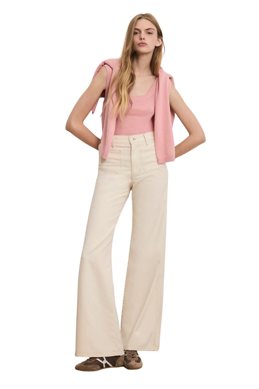 Belvedere Knit Tank Top in Petal