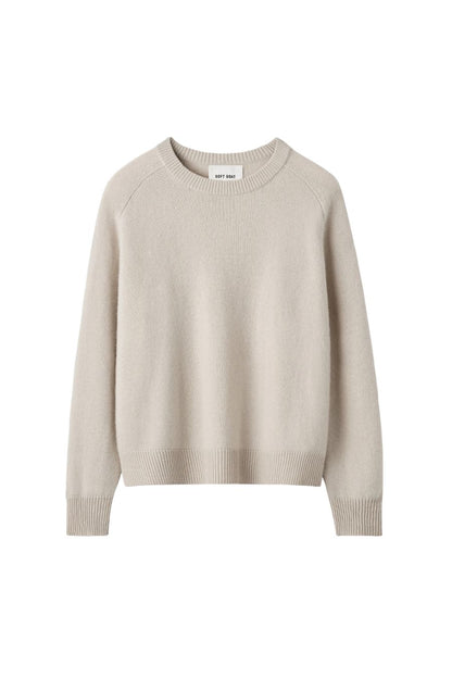 Boyfriend Crewneck in Chalk