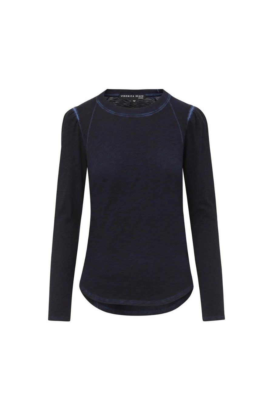 Mason Baseball Tee in Navy
