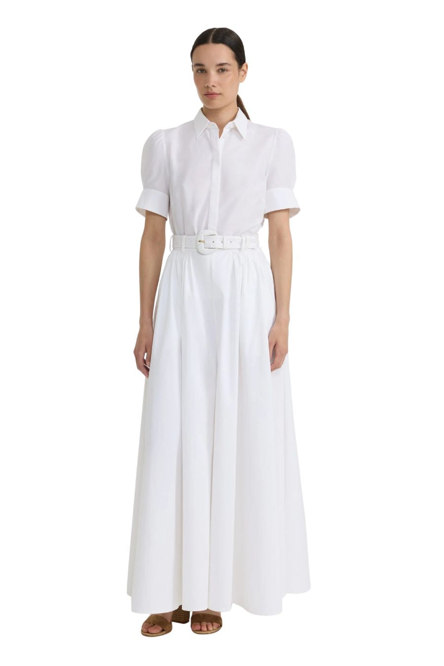Mae C Shirt in White