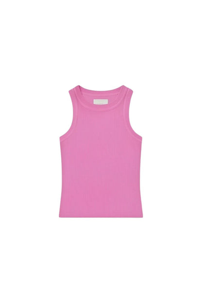Isabel Rib Tank in Raspberry