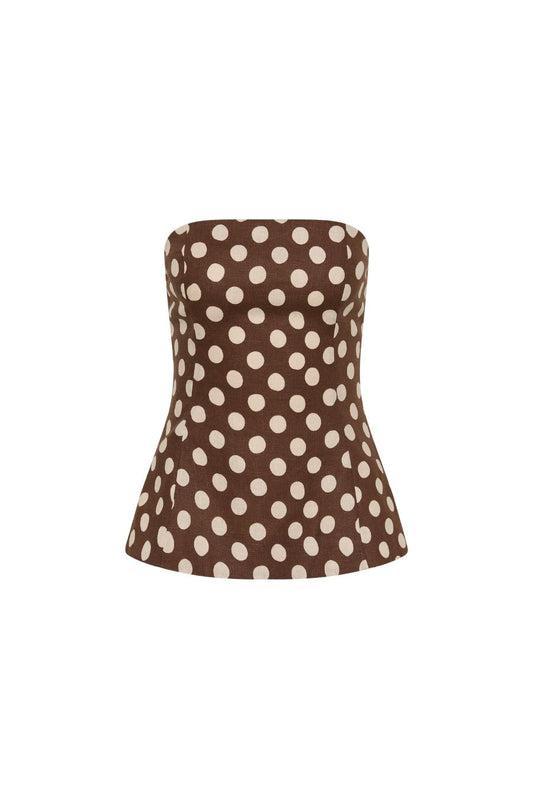 Petro Top in Cioccolato Dot