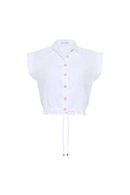 Octavia Top in White