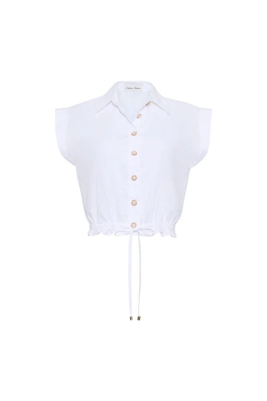 Octavia Top in White