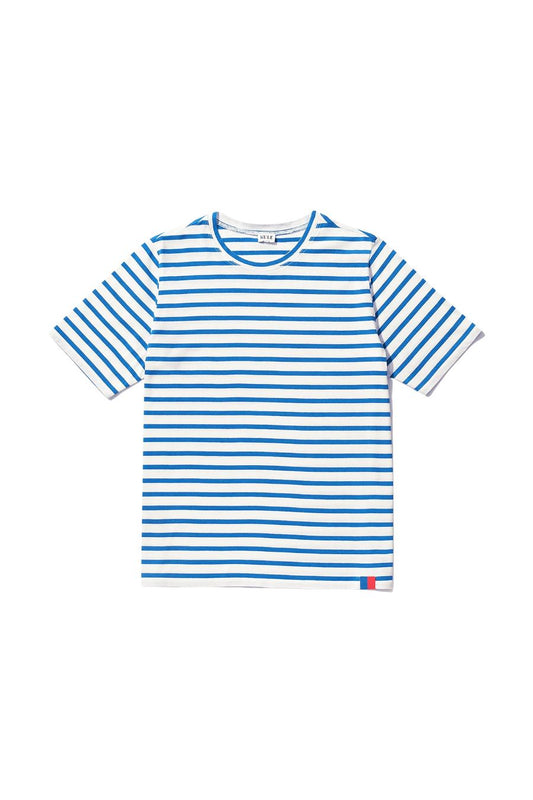 The Modern in White/Royal Blue