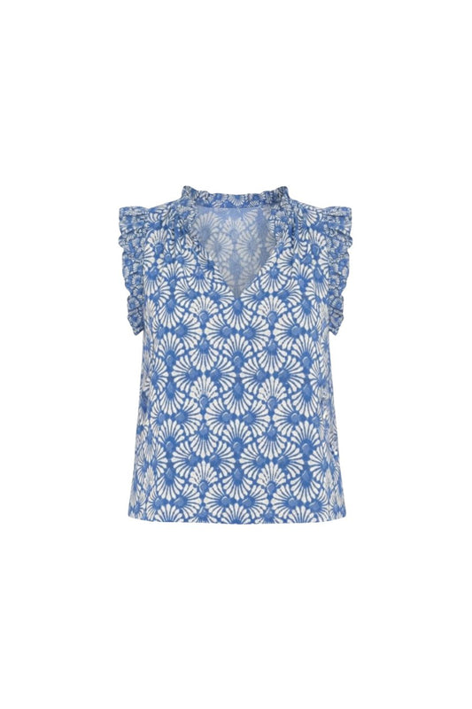 Cobalt Shell Bex Top